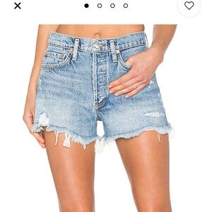 Agolde Parker cut off shorts